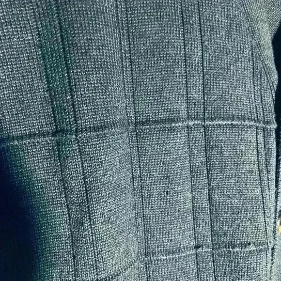 Oscar De La Renta Cardigan Sweater Mens Size XXL Blue Button Up Long Sleeve - Picture 5 of 6